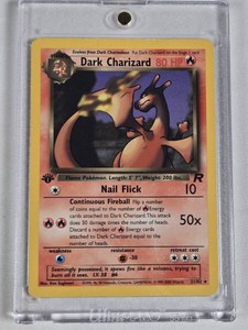 Dark Charizard 2000 Team Rocket Holo #2182 Pokemon Trading Card