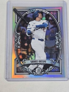 Shohei Ohtani 2026 Bowman Sterling Chrome Refactor #BST-6 - Los Angeles Dodgers Baseball Card