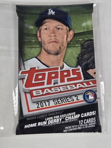 Unopened Pack of 2017 Topps Series 2 Baseball Cards - Potential Aaron Judge Rookie Auto