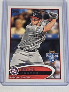 Bryce Harper Rookie 2012 Topps All-Star #US299 - Washington Nationals Baseball Card