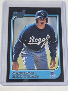 Carlos Beltran Rookie 1997 Bowman #377 - Kansas City Royals Baseball Card