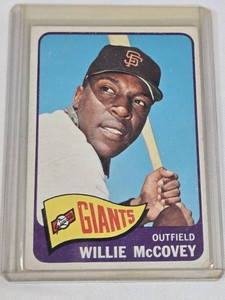 Willie McCovey 1965 Topps #176 - San Francisco Giants Vintage Baseball Card