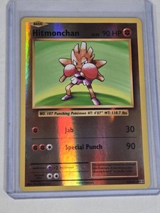 Hitmonchan 2016 Pokemon Card Holo 62108 - Trading Card Game Item