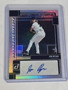 Joe Ryan 2022 Donruss Foil Auto #SS-JR - Minnesota Baseball Card