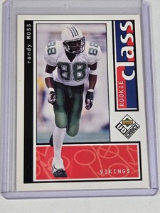 Randy Moss Rookie 1998 UD Choice #200 - Minnesota Vikings Football Card