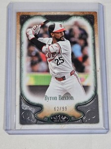 Byron Buxton 2026 Topps Tier One #65 and Numbered 6299 - Minnesota Twins Baseball Card