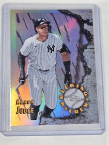 Aaron Judge 2026 Topps Chrome Intergalactic Power Refractor #WCI-1 - New York Yankees Baseball Card