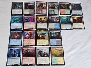 Lot of 20 Magic The Gathering RARE Cards including From the Catacombs, Silverbluff Snarl, Mirror-Style Master, Mezzio Mugger, Evacuation, Denethor, Stone Seer