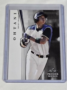 Shohei Ohtani Rookie 2018 Leaf Premier #PR-04 - Los Angeles Baseball Card