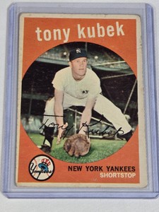 Tony Kubek 1959 Topps #505 - New York Yankees Vintage Baseball Card