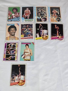 Lot of 11 Vintage Basketball Cards Featuring Players Like Bernard King and Gus Williams - 1979 Topps