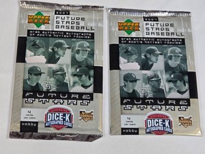 Lot of 2 Unopened Packs of 2007 Upper Deck Future Stars Baseball Cards