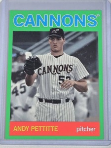 Andy Pettitte 2021 Topps SP Numbered 6099 - Prince William Cannons Baseball Card