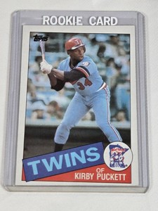 Kirby Puckett Rookie 1985 Topps #536 - Minnesota Twins Baseball Card