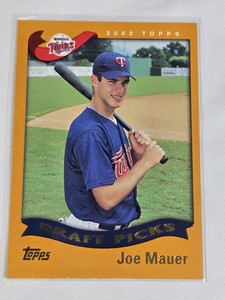 Joe Mauer Rookie 2002 Topps #622 - Minnesota Twins Baseball Card