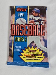 Unopened Pack of 1994 Topps Series 2 Baseball Cards