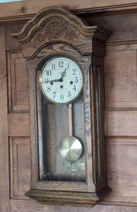 Howard Miller Wall Clock 60th Anniversary Edition Oak Pendulum