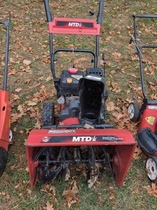 MTD 24in Two-Stage Snow Blower Electric Start Model 31AS62EE706