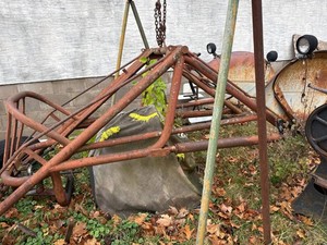 Vintage Homemade Tube Frame Buggy Chassis Project With Body Panels