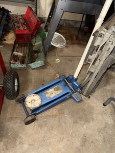 2 12 Ton Hydraulic Floor Jack Steel Garage Service Lift Jack