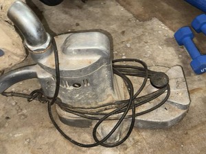 Hilco Vintage Floor Edger Sander With Dust Bag Cast Aluminum Body