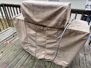 Ducane Affinity 4 Burner Propane Gas Grill w Side Burner & Cover