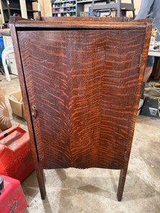 Antique Quarter Sawn Oak Music File Cabinet Arts & Crafts Stand