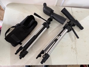 Simmons Spotting Scope & 20-60x60 Scope w Velbon Vivitar Tripods