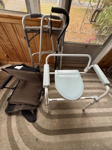 Mixed Medical Mobility Aid Lot Walkers Quad Cane Toilet Safety Frame