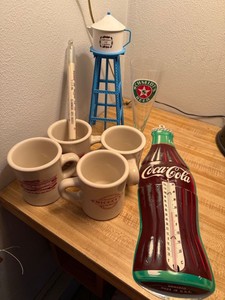 Lot of Vintage Advertising Souvenirs Mickeys Diner Coca-Cola
