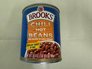 6x 30oz Brooks Chili Beans-Hot