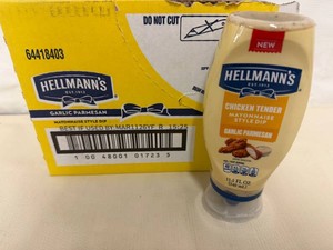 8x Hellmans Chicken Tender Dip-Garlic Parmesean