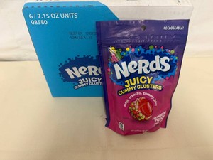 6x Nerds Juicy Gummy Clusters-Strawberry Punch