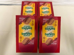 4x Belvita Crunchy Cinnamon Brown Sugar
