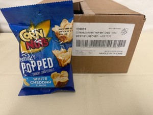 12x Corn Nuts-Partially Popped-White Cheddar