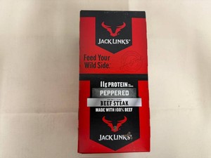 Box of 12 Jack Links Beef Steak-Peppered