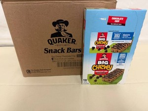 4x Quaker Big Chewy Snack Bars-Chocolate Chips