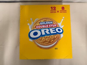 12x 8pks Golden Double Stuffed Oreos