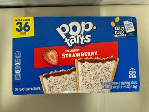 Mega Value Poptarts-Strawberry