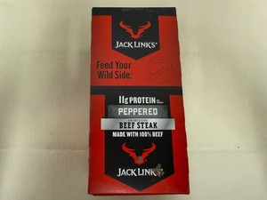 Box of 12 Jack Links Beef Steak-Peppered