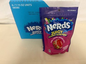 6x Nerds Juicy Gummy Clusters-Strawberry Punch