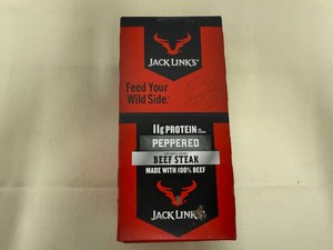 Box of 12 Jack Links Beef Steak-Peppered