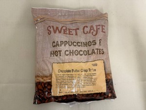 3x Sweet Caf� Cappuccino & Hot Cocoa-Chocolate Butter Crisp Coffee