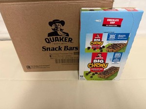 4x Quaker Big Chewy Snack Bars-Chocolate Chips