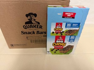 4x Quaker Big Chewy Snack Bars-Chocolate Chips