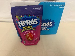 6x Nerds Juicy Gummy Clusters-Strawberry Punch