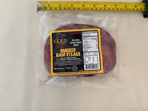 2x 1lb Smoked Ham Steaks(2per pgk)