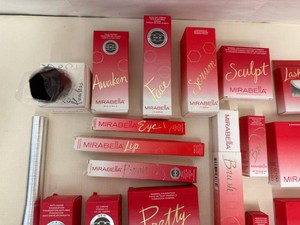 10x Randon Variety Mirabella Make-up & Brushes-See Descriptions