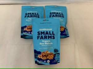4x 8oz Organic Raw Walnuts