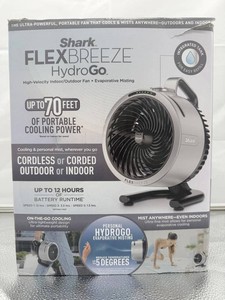 Shark FlexBreeze HydroGo Portable Misting Fan